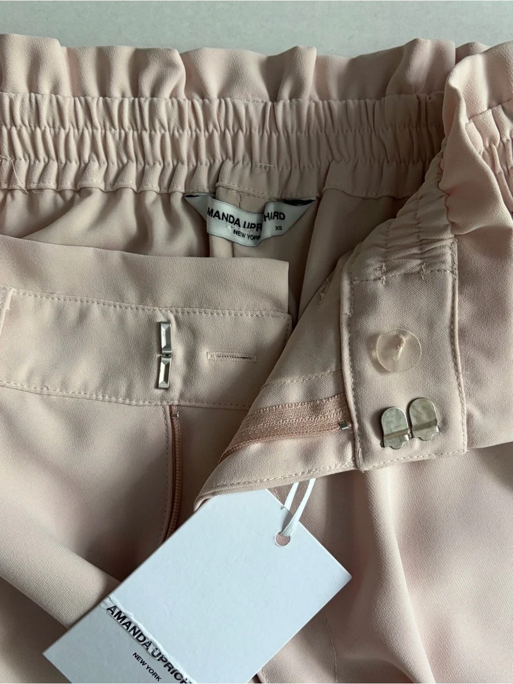Amanda Uprichard Beekman High Waist Shorts, XS NWT